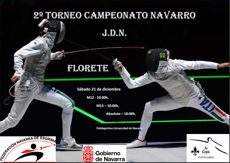 II Torneo de Florete en la Universidad de Navarra